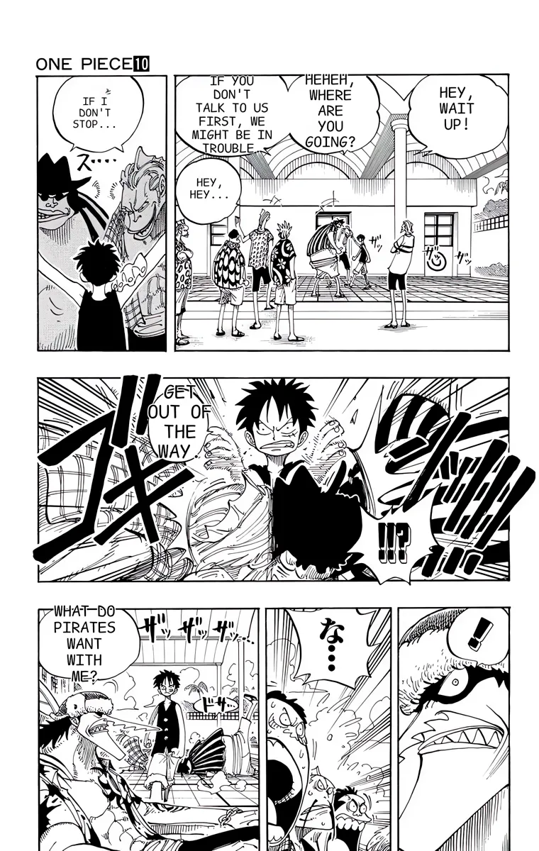 one piece manga scanlation fast translation example after